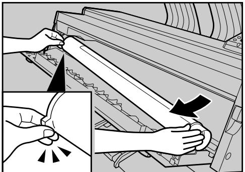 RICOH AFICIO SP W2470 - Hold the toner cartridge at the edge of the left end, and then remove it from the printer. - 1