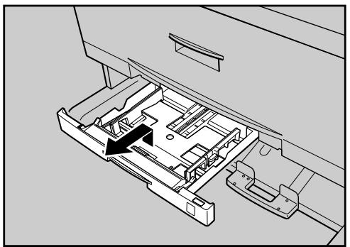 RICOH AFICIO SP W2470 - Loading Cut Paper into Tray 3 - 1