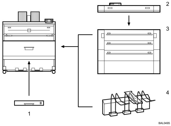 RICOH AFICIO SP W2470 - External Options - 1