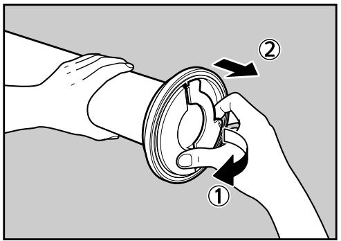 RICOH AFICIO SP W2470 - Loading the Paper Roll into Tray 1 and 2 - 3