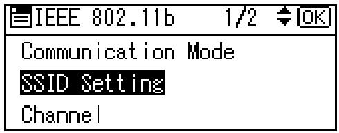 RICOH AFICIO SP W2470 - Setting the SSD - 1