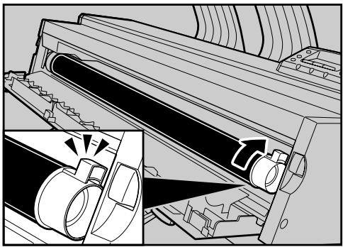 RICOH AFICIO SP W2470 - Rotate the toner cartridge in the direction of the arrow unit it stops. - 1