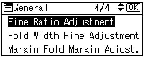 RICOH AFICIO SP W2470 - Adjusting the Fine Ratio - 4