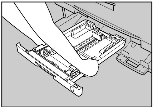 RICOH AFICIO SP W2470 - Loading Cut Paper into the Tray 3 - 2