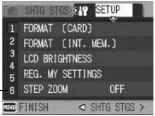 RICOH CAPLIO GX100 - Press the  button. - 1