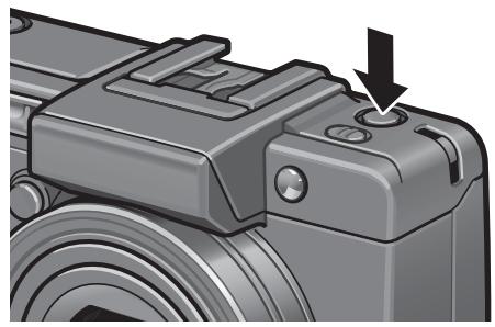 RICOH CAPLIO GX100 - Press the Fn (Function) button. - 1