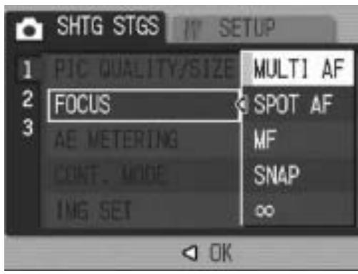 RICOH CAPLIO GX100 - Focusing Modes - 1