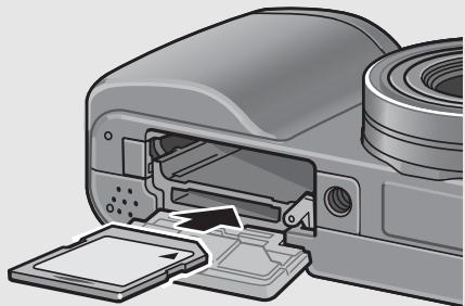 RICOH CAPLIO GX100 - Loading the Battery and SD Memory Card - 2