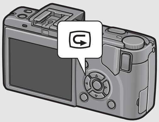 RICOH CAPLIO GX100 - In shooting mode, press the (Quick Review) button. - 1