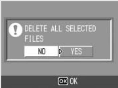 RICOH CAPLIO GX100 - Press the  buttons to select [YES] and then press the MENU/OK button. - 1