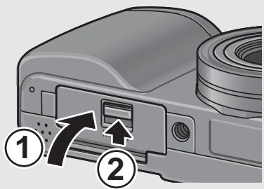 RICOH CAPLIO GX100 - Loading the Battery and SD Memory Card - 4