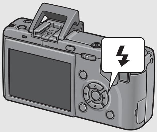 RICOH CAPLIO GX100 - Press the  (Flash) button to change the flash mode. - 1