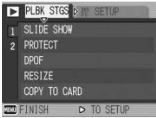 RICOH CAPLIO GX100 - Using the Menu - 1