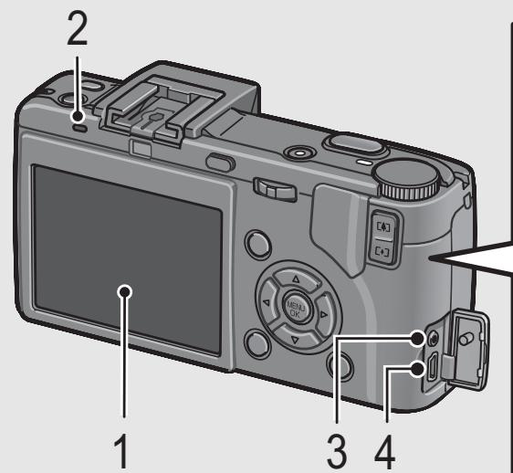 RICOH CAPLIO GX100 - Rear View - 1