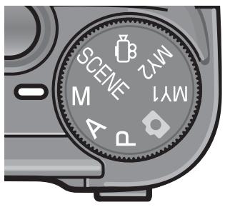 RICOH CAPLIO GX100 - Turn the mode dial to M. - 1
