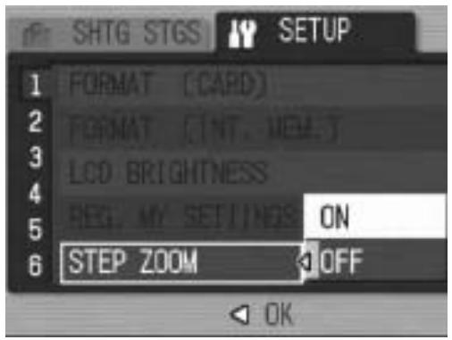 RICOH CAPLIO GX100 - Press the MENU/OK button, or press the  button and then the MENU/OK button. - 1