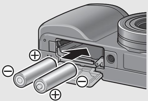 RICOH CAPLIO GX100 - Loading AAA Alkaline Batteries (Available in Stores) - 1