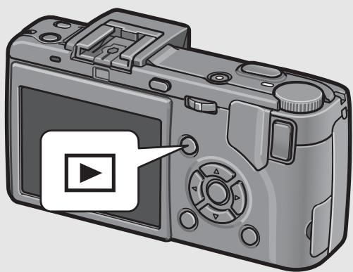RICOH CAPLIO GX100 - Press the  (Playback) button. - 1
