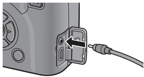RICOH CAPLIO GX100 - Securely connect the AV cable to the AV output terminal on the camera. - 1