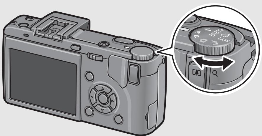 RICOH CAPLIO GX100 - How to Use the Mode Dial - 1