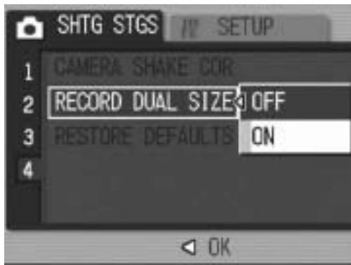 RICOH CAPLIO R6 - Shooting a Still Image with a Subfile (RECORD DUAL SIZE) - 1