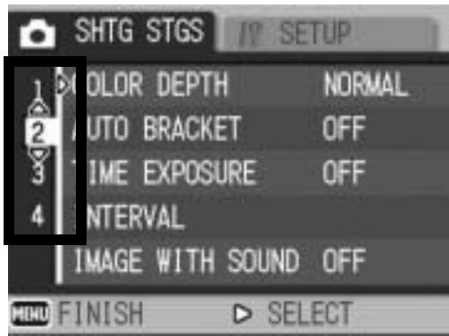 RICOH CAPLIO R6 - Changing the display - 1