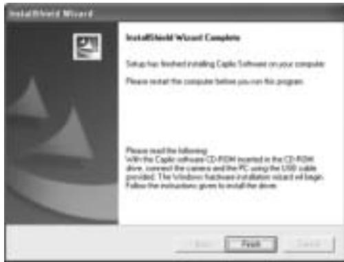 RICOH CAPLIO R6 - Restart your computer. - 4