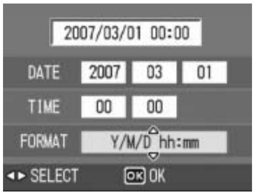 RICOH CAPLIO R6 - Setting the Date and Time (DATE SETTINGS) - 3