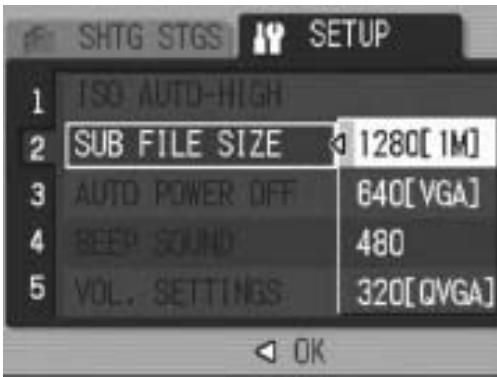RICOH CAPLIO R6 - Press the MENU/OK button, or press the button and then the MENU/OK button. - 1