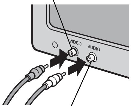 RICOH CAPLIO R6 - Securely connect the AV cable to the Video In terminal on the television. - 1