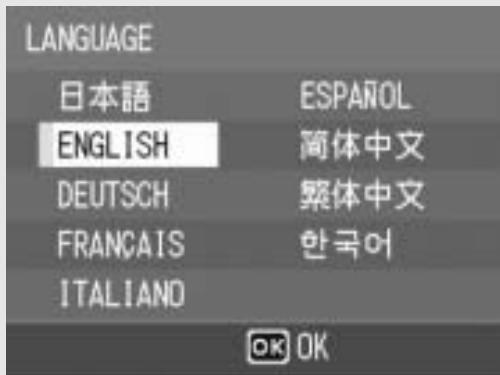 RICOH CAPLIO R6 - Press the MENU/OK button. - 1
