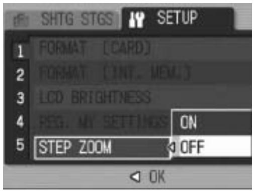 RICOH CAPLIO R6 - Press the MENU/OK button, or button and press the MENU/ OK button. - 1