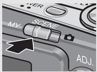 RICOH CAPLIO R7 - Switch the mode selector to MY. - 1