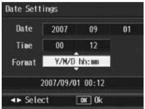 RICOH CAPLIO R7 - Setting the Date and Time (Date Settings) - 3