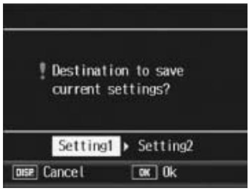 RICOH CAPLIO R7 - Registering Custom Settings (Reg. My Settings) - 2