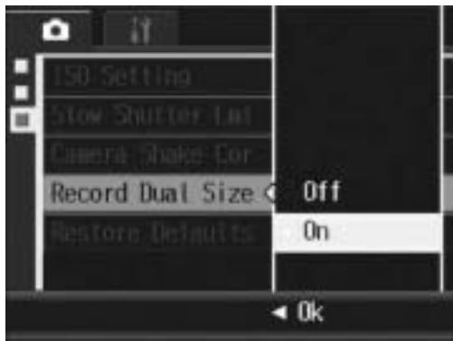 RICOH CAPLIO R7 - Shooting a Still Image with a Subfile (Record Dual Size) - 1