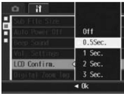RICOH CAPLIO R7 - Press the MENU/OK button, or button and press the MENU/ OK button. - 1