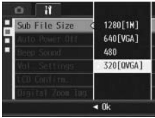 RICOH CAPLIO R7 - Press the MENU/OK button, or press the button and then the MENU/OK button. - 1