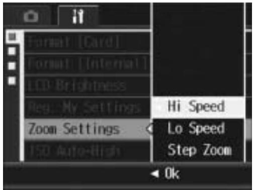 RICOH CAPLIO R7 - Press the MENU/OK button, or button and press the MENU/ OK button. - 1