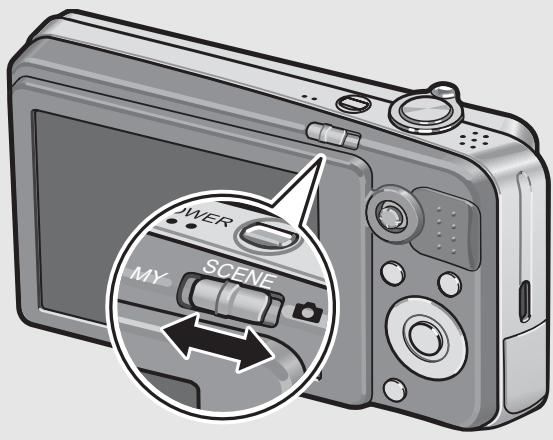 RICOH CAPLIO R7 - How to Use the Mode Selector - 1