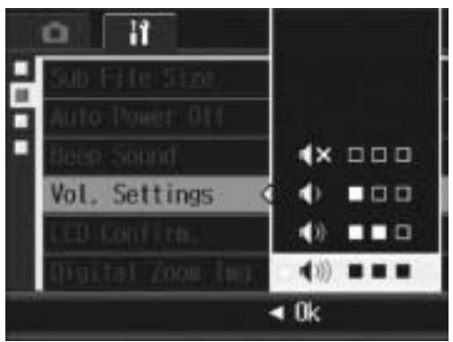 RICOH CAPLIO R7 - Press the MENU/OK button, or button and press the MENU/ OK button. - 1