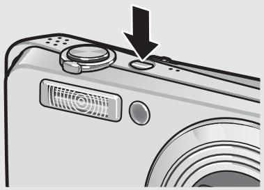 RICOH CAPLIO R7 - Press the POWER button. - 1