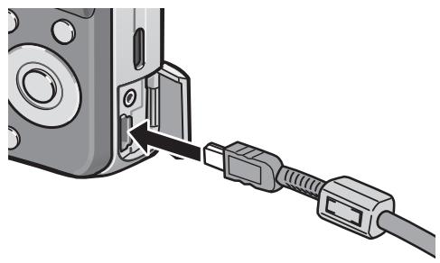 RICOH CAPLIO R7 - Connect your camera to a printer using the USB cable provided. - 1