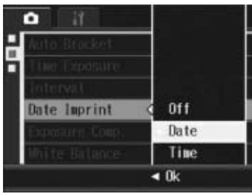RICOH CAPLIO R7 - Inserting the Date into a Still Image (Date Imprint) - 1