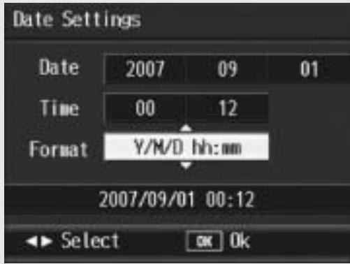 RICOH CAPLIO R7 - Setting the Date and Time - 5