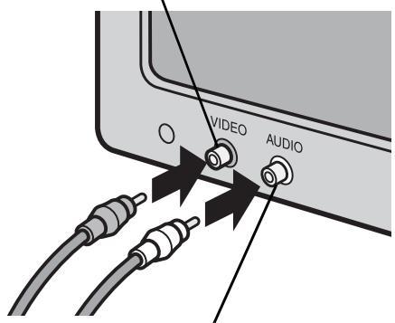 RICOH CAPLIO R7 - Securely connect the AV cable to the Video In terminal on the television. - 1