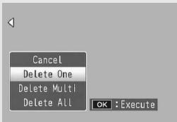 RICOH CX2 - Deleting a File - 1