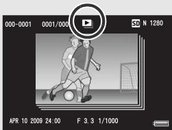 RICOH CX2 - Press the ▶ (Playback) button. - 3