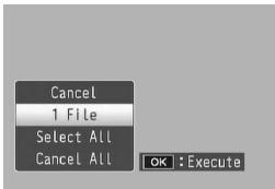 RICOH CX2 - Setting/Canceling DPOF for a File - 2