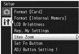 RICOH CX2 - Fixing the Focal Length of the Zoom - 1